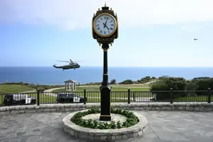 Armed Man Arrested At Trump Golf Course In California After Seemingly Monitoring Security